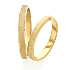 Wedding ring S yellow gold 3mm